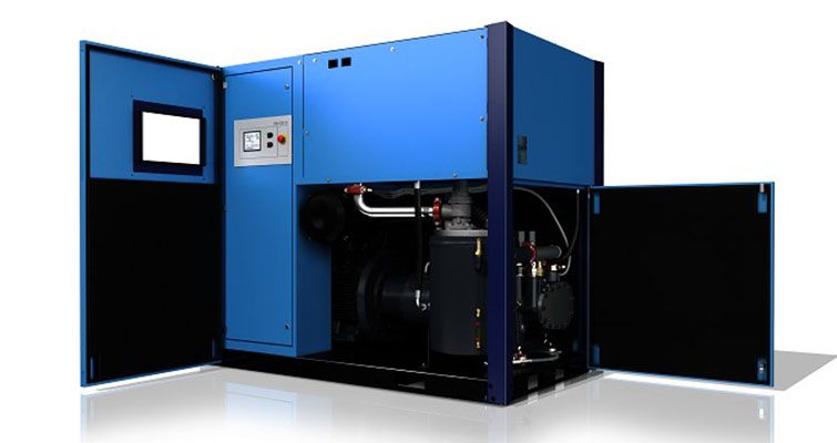 Compressori rotativi a vite lubrificati